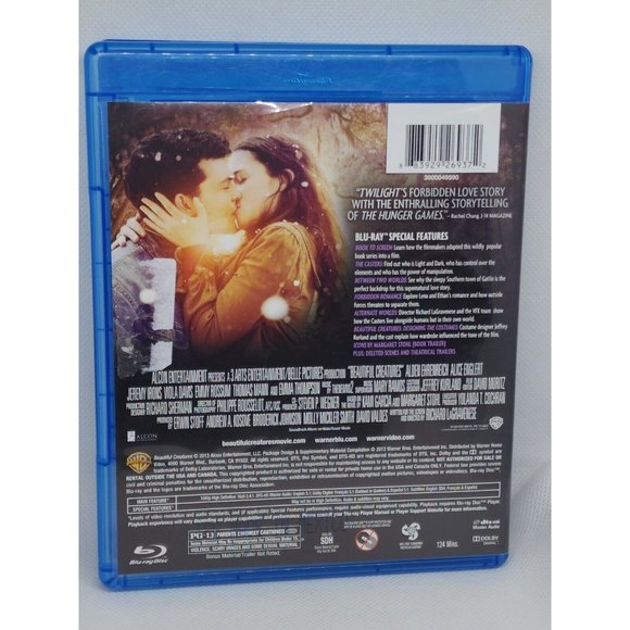 Blu-Ray Beautiful Creatures Dark Secrets Will Come To Light Movie 2 Disk Clean N - Picture 5 of 10